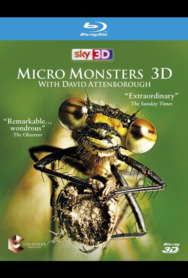 Микромонстры 3D с Дэвидом Аттенборо (2013) онлайн бесплатно